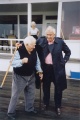 Norman Mailer and Gore Vidal in Provincetown, 2002. Photo by Norris Church Mailer.