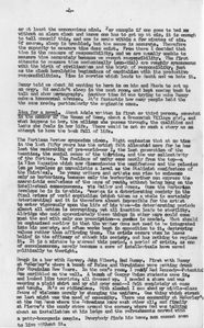 The journal that Mailer kept briefly in the early 1950s reveals much about his early days in Greenwich Village. As this entry (14 January 1952) shows, Mailer was formulating a vocabulary of violent rebellion years before he fully articulated the concept of the underground in “The White Negro.” The text also gives a glimpse into Mailer’s early relationship with his second wife, Adele.
