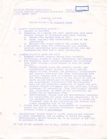 An outline for James Huffman's presentation on An American Dream at the American Culture Association's Popular Culture Conference, April 25-28, 1979.