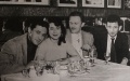 With Mickey Knox, Adele Mailer, and James Jones (1952).