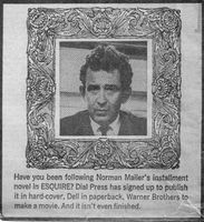 Advertisement in the New York Times for the Esquire serial version, 22 April 1964.